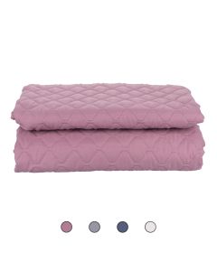 Trapunta matrimoniale in microfibra tinta unita 220x260 cm, Sibilla