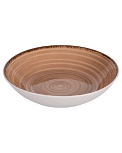 Piatto fondo in porcellana, Baita Chocolate