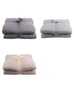 Trapunta matrimoniale in microfibra tinta unita 220x260 cm, Sibilla