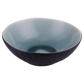 Piatto fondo in gres bicolor, The Market