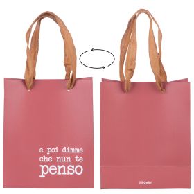 Busta regalo piccola in carta 16x8x19 cm, S.P.Q.eRe