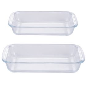 Set 2 pirofile rettangolari da forno, S&#236;Chef