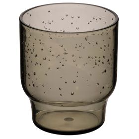 Bicchiere acqua 325 ml bolle, in plastica MS, Cedro Pedro, Unico