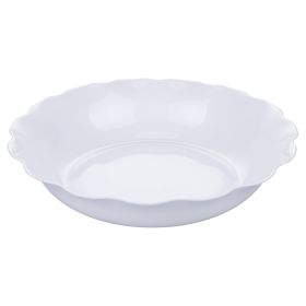 Insalatiera tonda 25 cm in vetro opalino