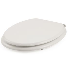 Sedile WC copriwater, sistema soft close, in legno mdf, universale