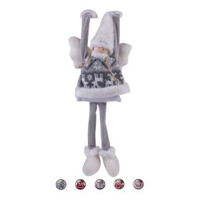 Bambolina con ali appendibile in tessuto h. 50 cm, Santa&#39;s House