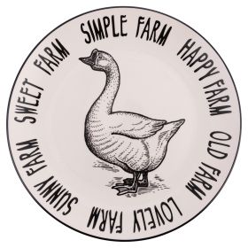 Piatto piano &#216; 26,5  cm, Farm