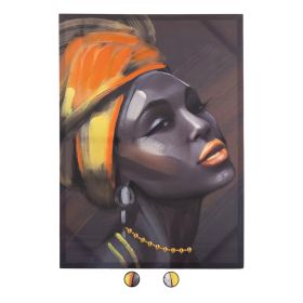 Tela dipinta 50x70 cm, Afrika Sibilla