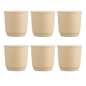 Set 6 tazzine caff&#232; 100 ml, Oh Sandy, Forma