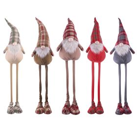 Gnomo natalizio, gambe estensibili, 78-120 cm, Santa&#39;s House