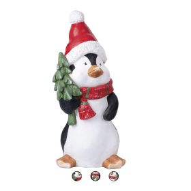 Pinguino natalizio h. 44,5 cm, Santa&#39;s House