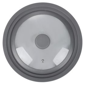 Coperchio universale &#216; 24/26/28 cm in vetro e silicone, S&#236;Chef