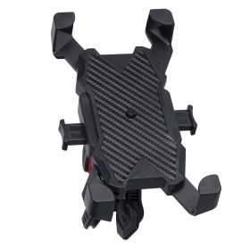 Supporto telefono per bicicletta, in ABS, regolabile, nero Kooper