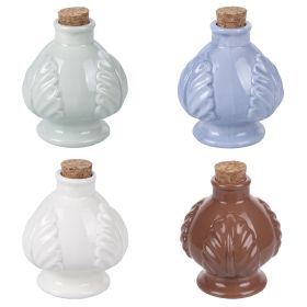 Pumo mini oliera in ceramica tappo in sughero