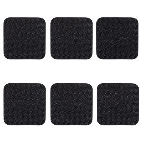 Set 6 sottobicchieri double face soft touch, Horeca Black