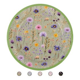 Set 15 piatti monouso, Jardin