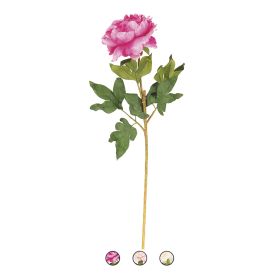 Fiore di peonia artificiale h. 69 cm