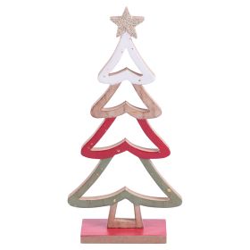 Alberello natalizio decorativo l. 11x4x23 cm,  Santa&#39;s House