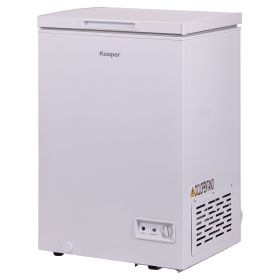Congelatore a pozzetto 100L, 55,5x47,6x84,6 cm, bianco, Kooper