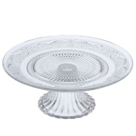 Alzata in vetro &#216;30xh.9 cm, Sibilla