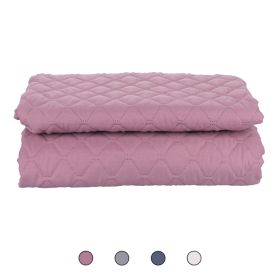 Trapunta matrimoniale in microfibra tinta unita 220x260 cm, Sibilla