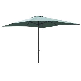 Ombrellone da giardino verde 3x3 m, Cuba Est&#233;