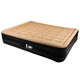 Materasso ospiti autogonfiante, doppio, superficie floccata, 203x157x47cm, Est&#233;