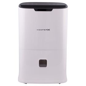 Deumidificatore 20L, 4 modalit&#224; di funzionamento, ioni negativi, 330W, bianco, Kooper X