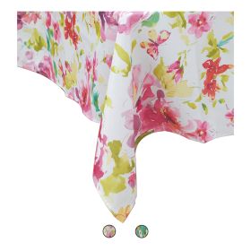 Tovaglia floreale 140x240 cm antimacchia, Primavera Sibilla