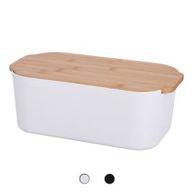 Portapane con coperchio in bamb&#249;