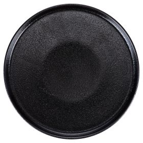 Piatto piano in gres, Horeca Black