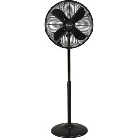 Ventilatore a piantana 4 pale &#216; 40 cm, 50 W, nero, Kooper