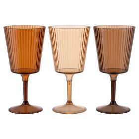 Calice 400 ml, in plastica PS, Shades of Chocolate, Unico