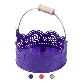 Porta zampirone con manico e gancio, Happy Garden Colors