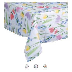 Tovaglia rettangolare 140x240 cm antimacchia, Tulip Sibilla