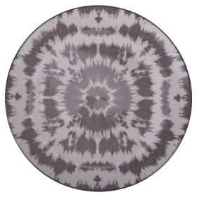 Piatto piano in porcellana, The Grey