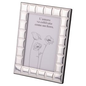 Cornice da tavolo, spazio foto 13x18 cm, silver, Sibilla