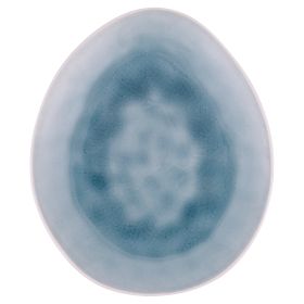 Piatto frutta ovale in gres bicolor, The Market