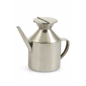 Oliera in acciaio inox con dosatore antigoccia 500 ml