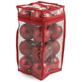 Set 16 palle di Natale &#216; 8 cm, Santa&#39;s House