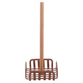 Portarotolo, colore terracotta, 4 Toni