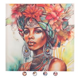Tela dipinta 60x60 cm, Women Sibilla