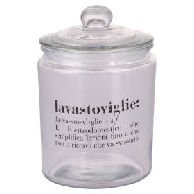 Barattolo detersivo lavastoviglie in vetro, Victionary