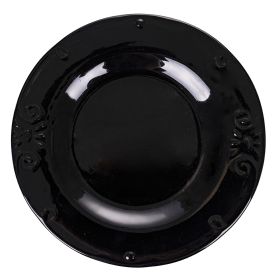 Piatto frutta in gres smaltato, Duchessa Stones C