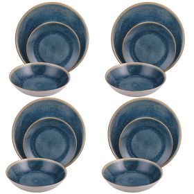 Servizio piatti 12 pezzi, Luna Blu