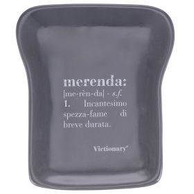 Piattino toast in ceramica, Victionary