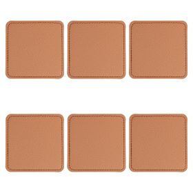 Set 6 sottobicchieri double face soft touch, Horeca Brown