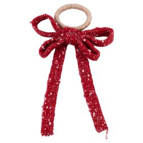 Anello lega tovagliolo, Natale coi fiocchi