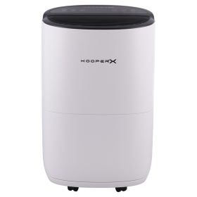 Deumidificatore 10L, 4 modalit&#224; di funzionamento, ioni negativi, 240 W, bianco, Kooper X
