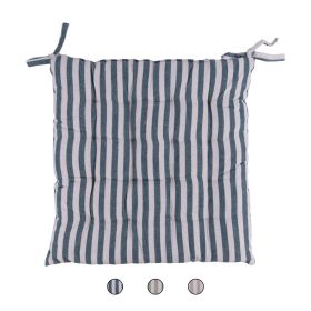 Cuscino sedia in policotone con laccetti, 40x40cm, Sibilla